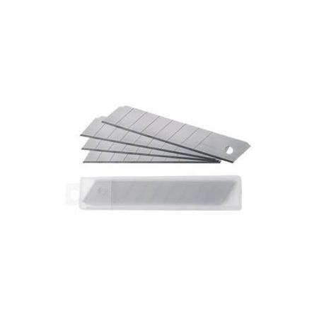 Lama di ricambio per cutter professionale Metrica black blade 18x100x0,7 mm - confezione 10 pezzi - HD casa