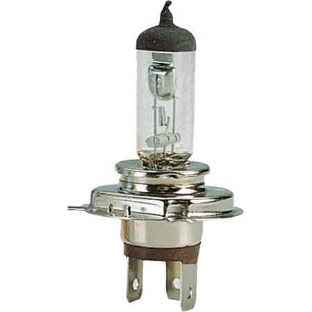 Lampada 12 v h 4 60/55 w P43 - blister - HD casa