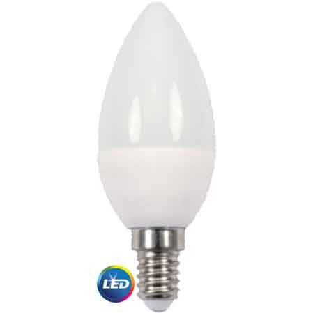 Lampada a LED mod. Oliva 6W - E14 - 470Lm - 3000K - HD casa