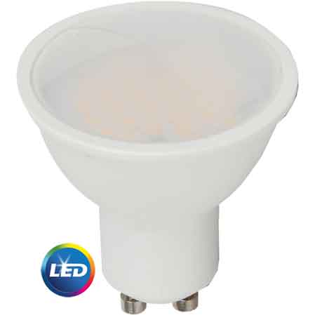 Lampada a LED Spot GU10 6W- 500Lm - 6000K - HD casa