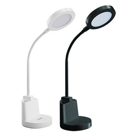 Lampada da tavolo a LED swan 2' colore bianco — Velamp - HD casa
