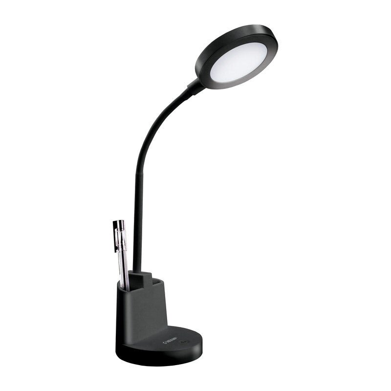 Lampada da tavolo a LED swan 2' colore nero — Velamp - HD casa