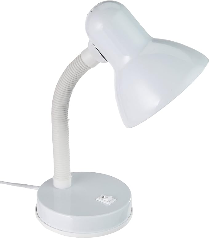Lampada da tavolo Charleston colore bianco — Velamp - HD casa