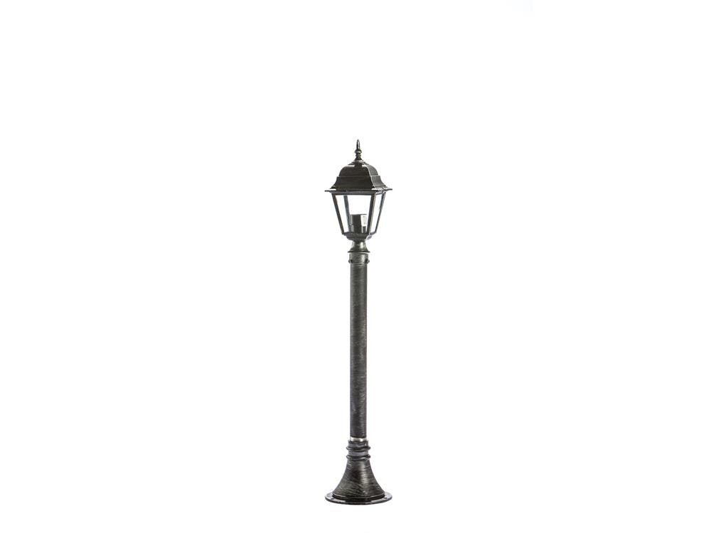 Lampione '4 facce colore nero cm.100 — Cardinale - HD casa