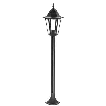 Lampione '6 facce colore nero cm.100 — Cardinale - HD casa
