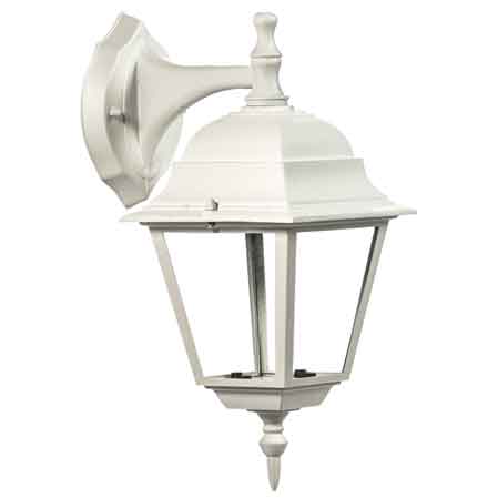 Lanterna da parete '4 facce down colore bianco — Cardinale - HD casa