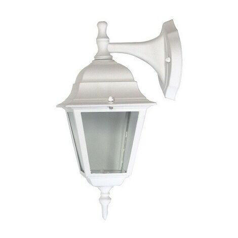 Lanterna da parete '4 facce down colore bianco — Cardinale - HD casa