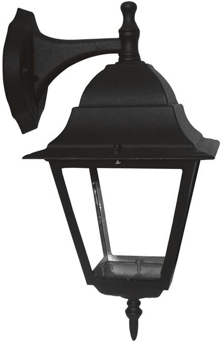 Lanterna da parete '4 facce down colore nero — Cardinale - HD casa