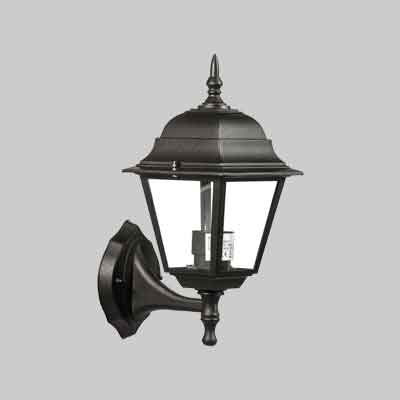 Lanterna da parete '4 facce up colore nero — Cardinale - HD casa