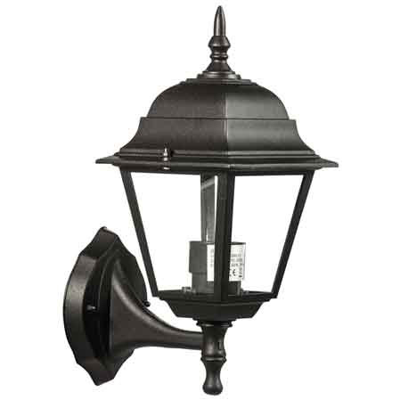 Lanterna da parete '4 facce up colore nero — Cardinale - HD casa