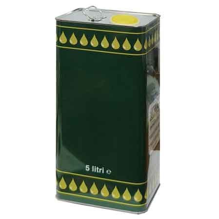 Lattina per olio 3 lt - senza tappo - HD casa