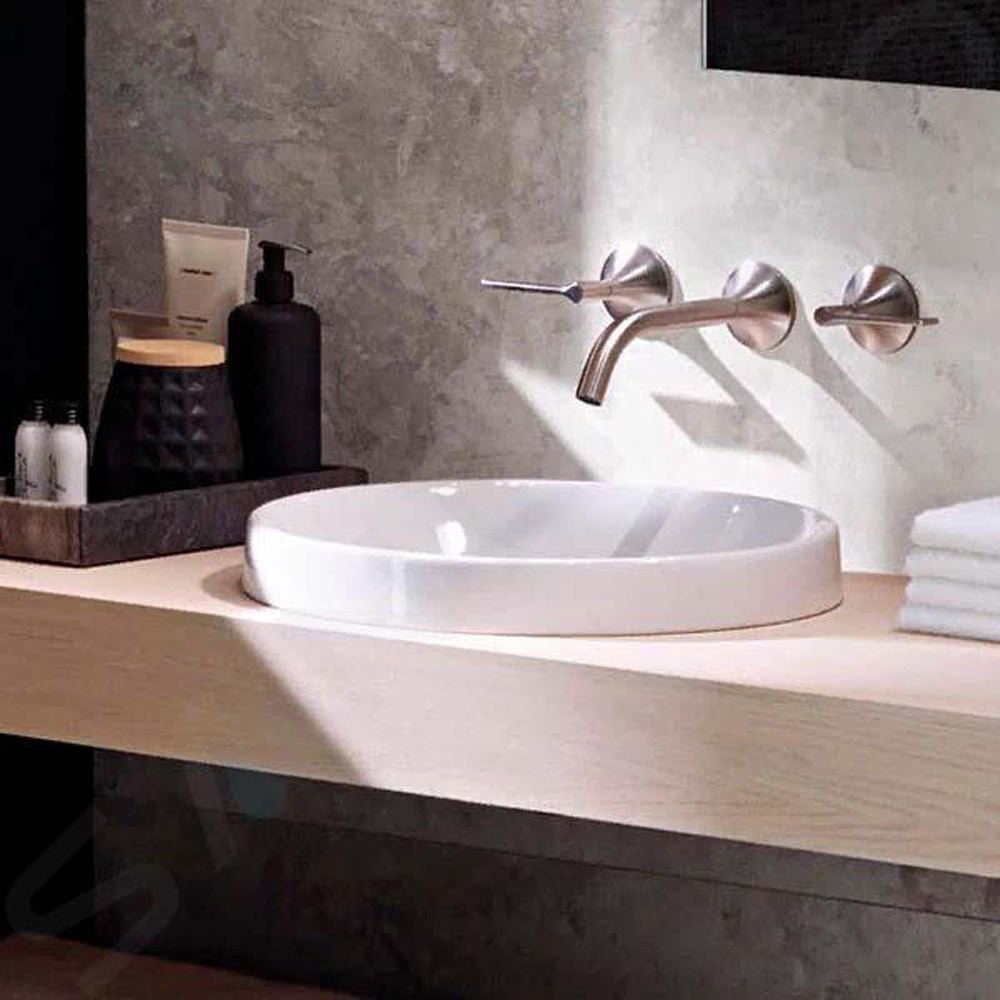 Lavabo a incasso soprapiano spr 50x40 cm — Geberit - HD casa