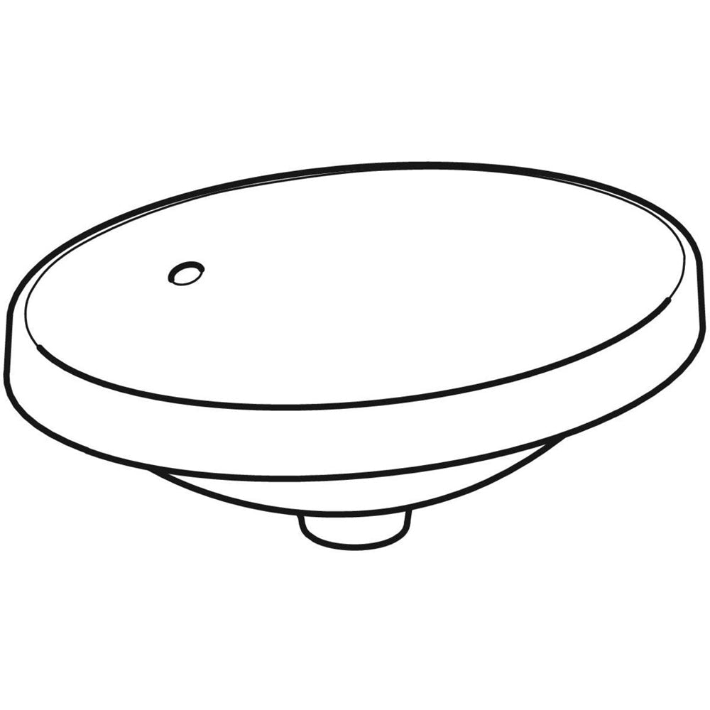Lavabo a incasso soprapiano spr 55x40 cm — Geberit - HD casa