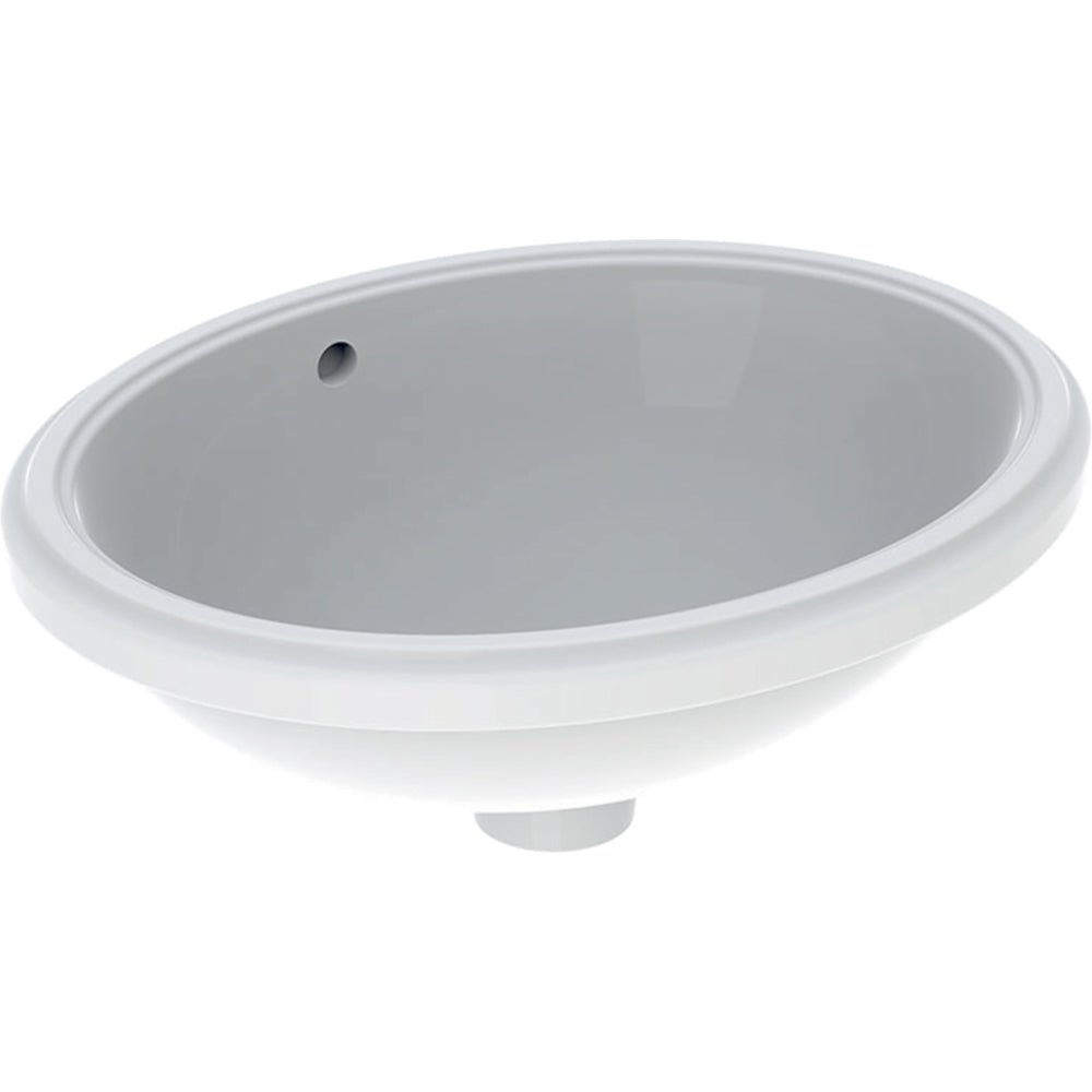 Lavabo a incasso sottopiano ovale variform Ø56 cm — Geberit - HD casa
