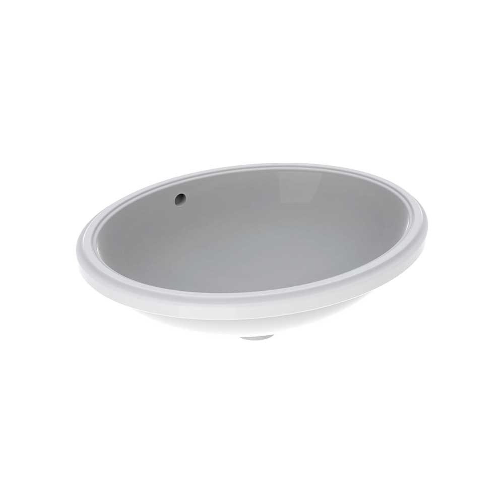 Lavabo a incasso sottopiano ovale variform Ø56 cm — Geberit - HD casa