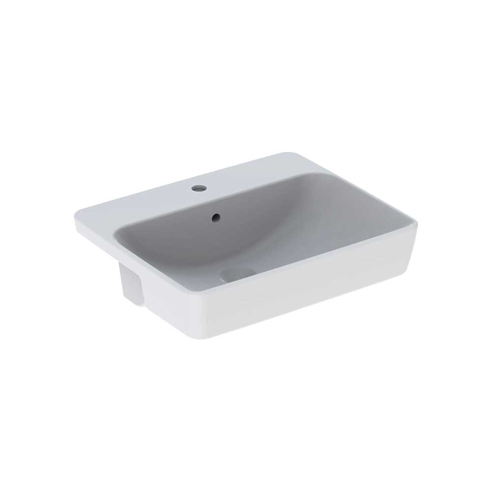 Lavabo a semincasso cpr Variform quadrato 55 cm — Geberit - HD casa