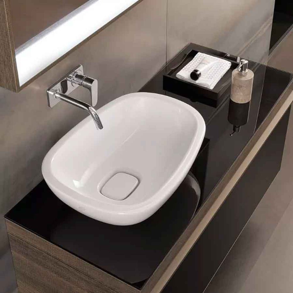 Lavabo da appoggio a bacinella Citterio 56 cm — Geberit - HD casa