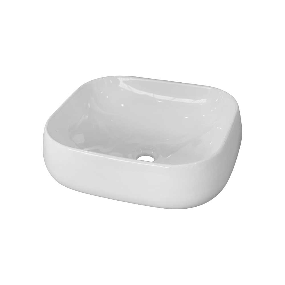 Lavabo da appoggio in ceramica spr oval 45" 45 x 42,5 x 14,5 cm — Mood Ceramic - HD casa