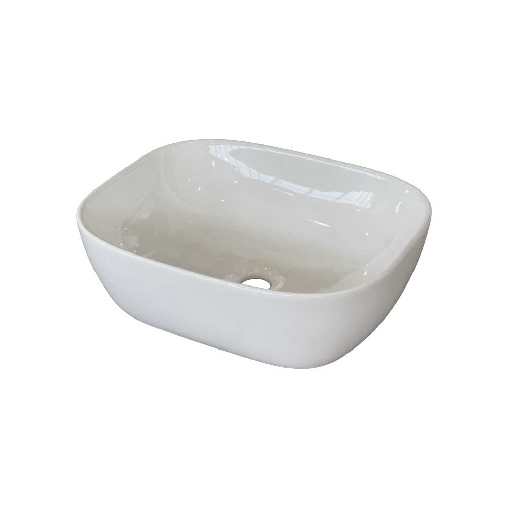 Lavabo da appoggio in ceramica spr oval 50" 49,5 x 40 x 14,5 cm — Mood Ceramic - HD casa