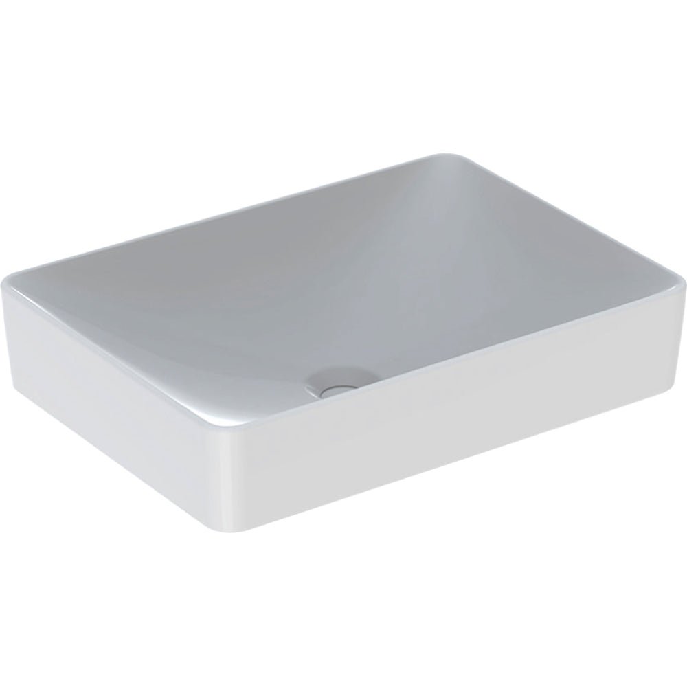 Lavabo da appoggio rettangolare Variform spr 55 cm — Geberit - HD casa