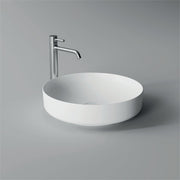 Lavabo da appoggio rotondo ø 45 cm linea FORM di Alice Ceramica - HD casa
