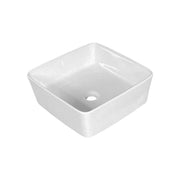 Lavabo da appoggio Zeta quadrato 38x38 cm — Azzurra - HD casa