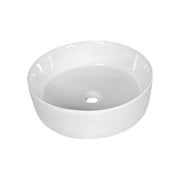 Lavabo da appoggio Zeta rotondo Ø44 cm — Azzurra - HD casa