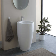 Lavabo frestanding Round cpr monoforo — Mood Ceramic - HD casa