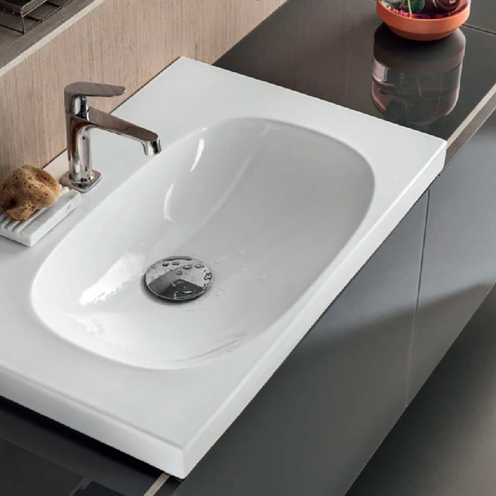 Lavabo monoforo Acanto 65 cm — Geberit - HD casa