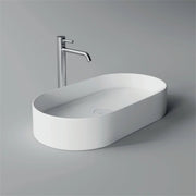 Lavabo ovale da appoggio serie SPY 65 x 35 cm di Alice ceramica - HD casa