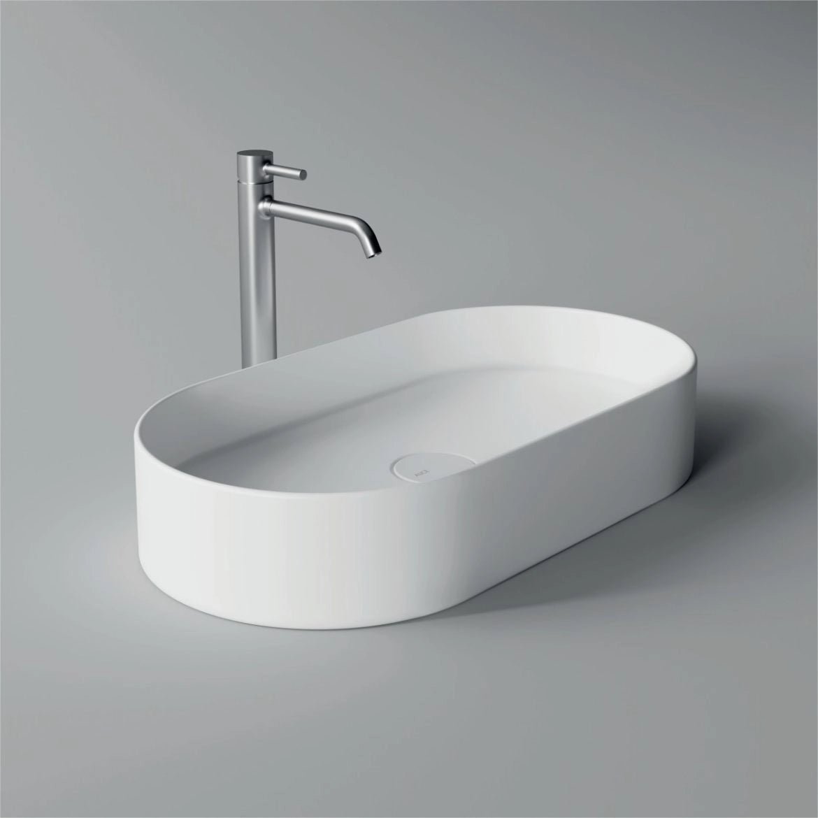Lavabo ovale da appoggio serie SPY 65 x 35 cm di Alice ceramica - HD casa