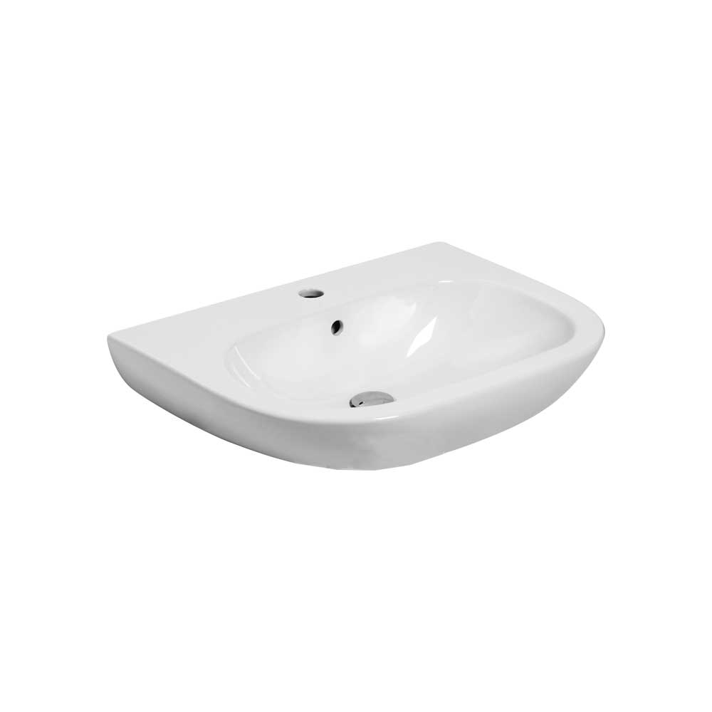Lavabo Pratica monoforo 64 cm — Azzurra - HD casa