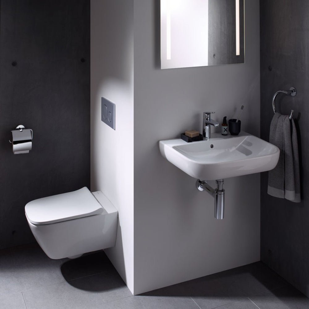 Lavabo Smyle tondo 60 cm — Geberit - HD casa