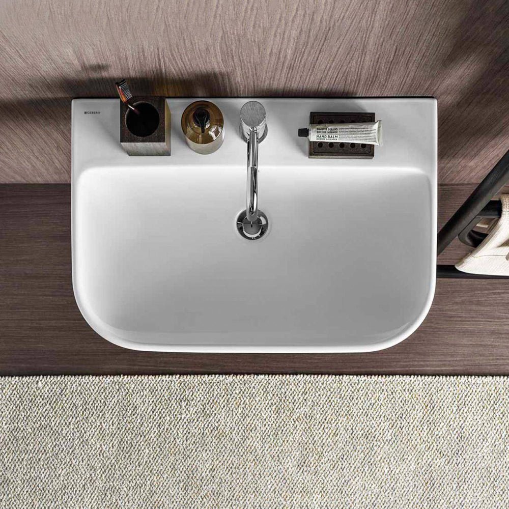 Lavabo Smyle tondo 65 cm — Geberit - HD casa