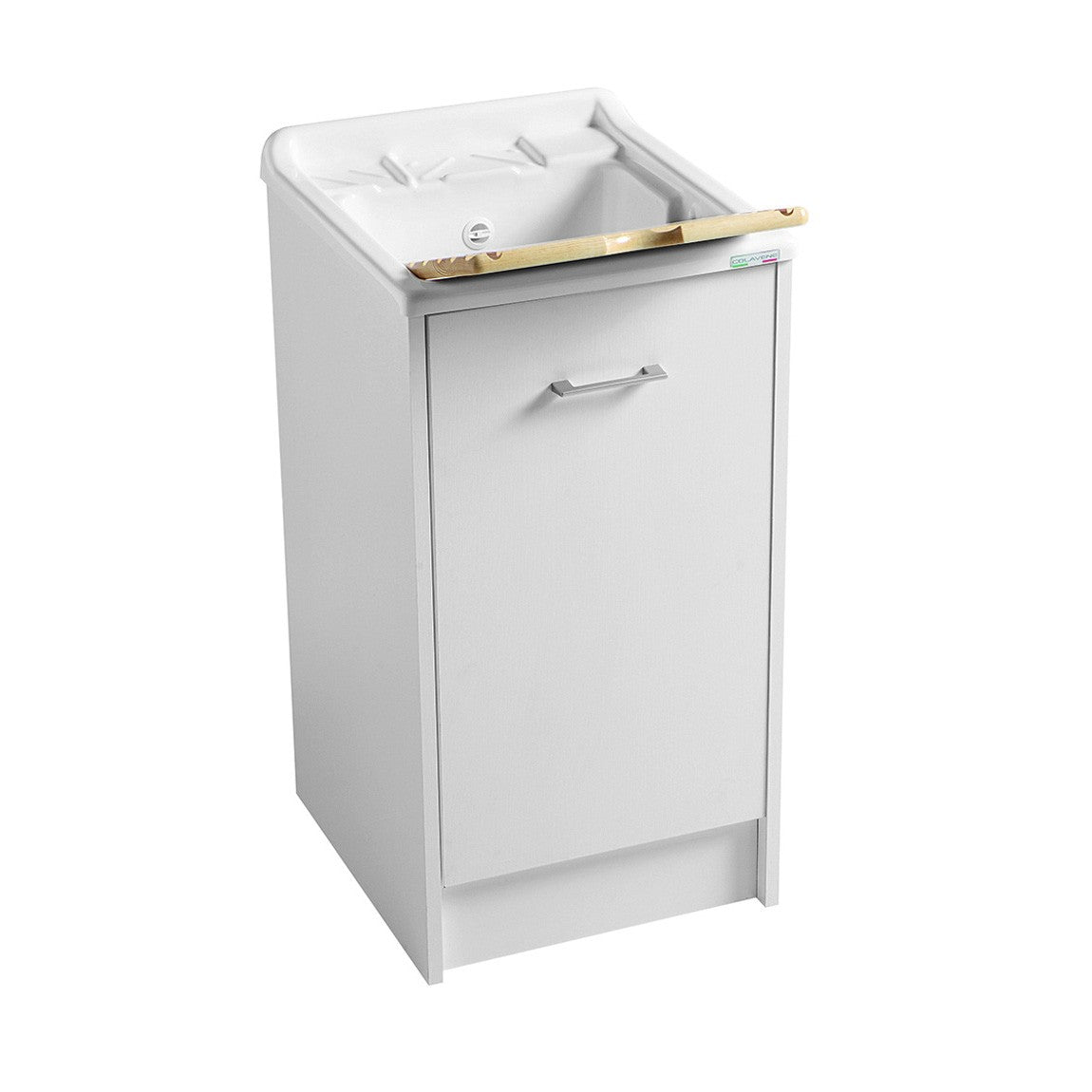 Lavatoio Lavapanni Domestica Colavene 45X50X86h cm con vasca e mobile contenitore - HD casa