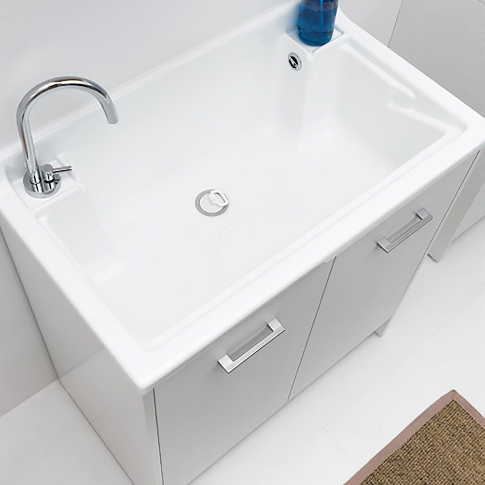 Lavatoio Lavapanni Domestica Colavene 80x45x86h cm con vasca e vano contenitore - HD casa