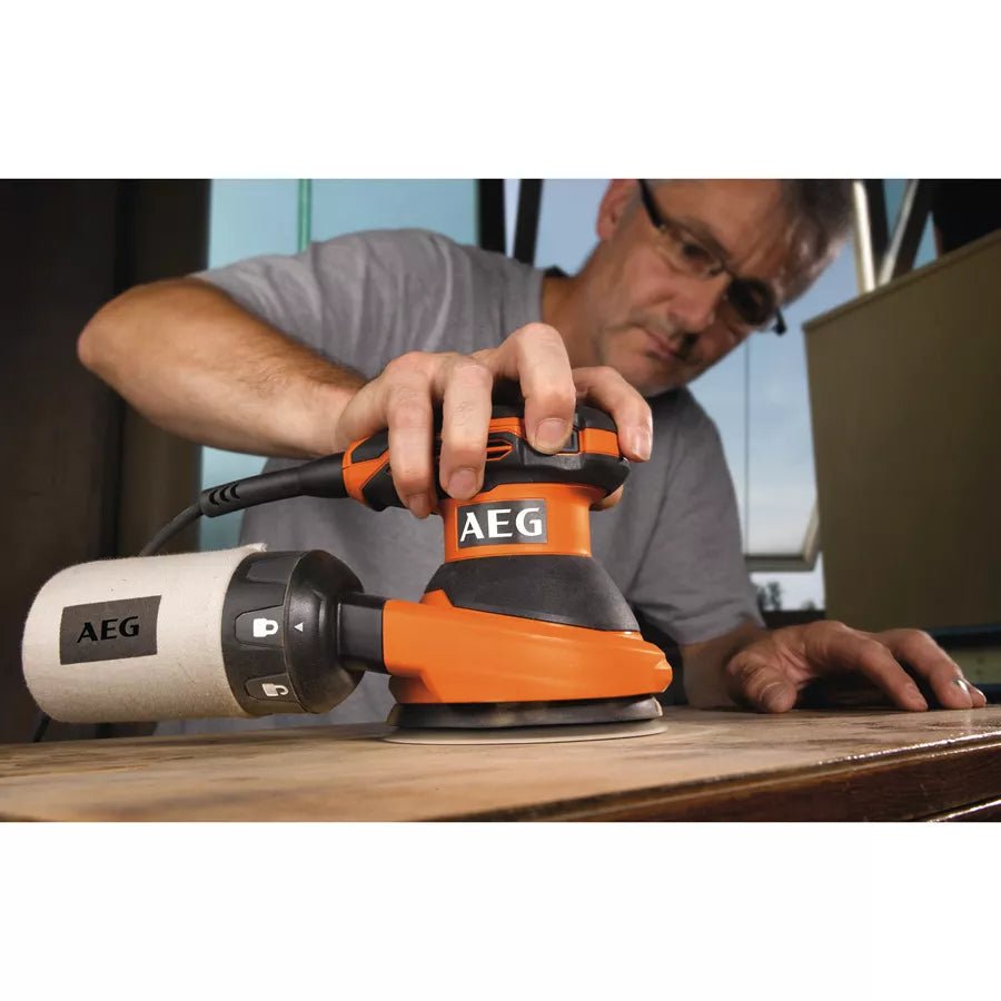 Levigatrice roto-orbitale ex 125 es aeg 300 watt — AEG Powertools - HD casa