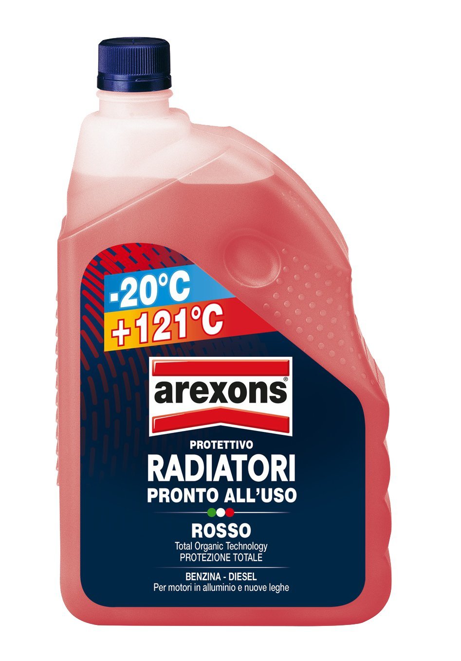 Liquido radiatori pronto all'uso rosso Arexons 2 lt - HD casa