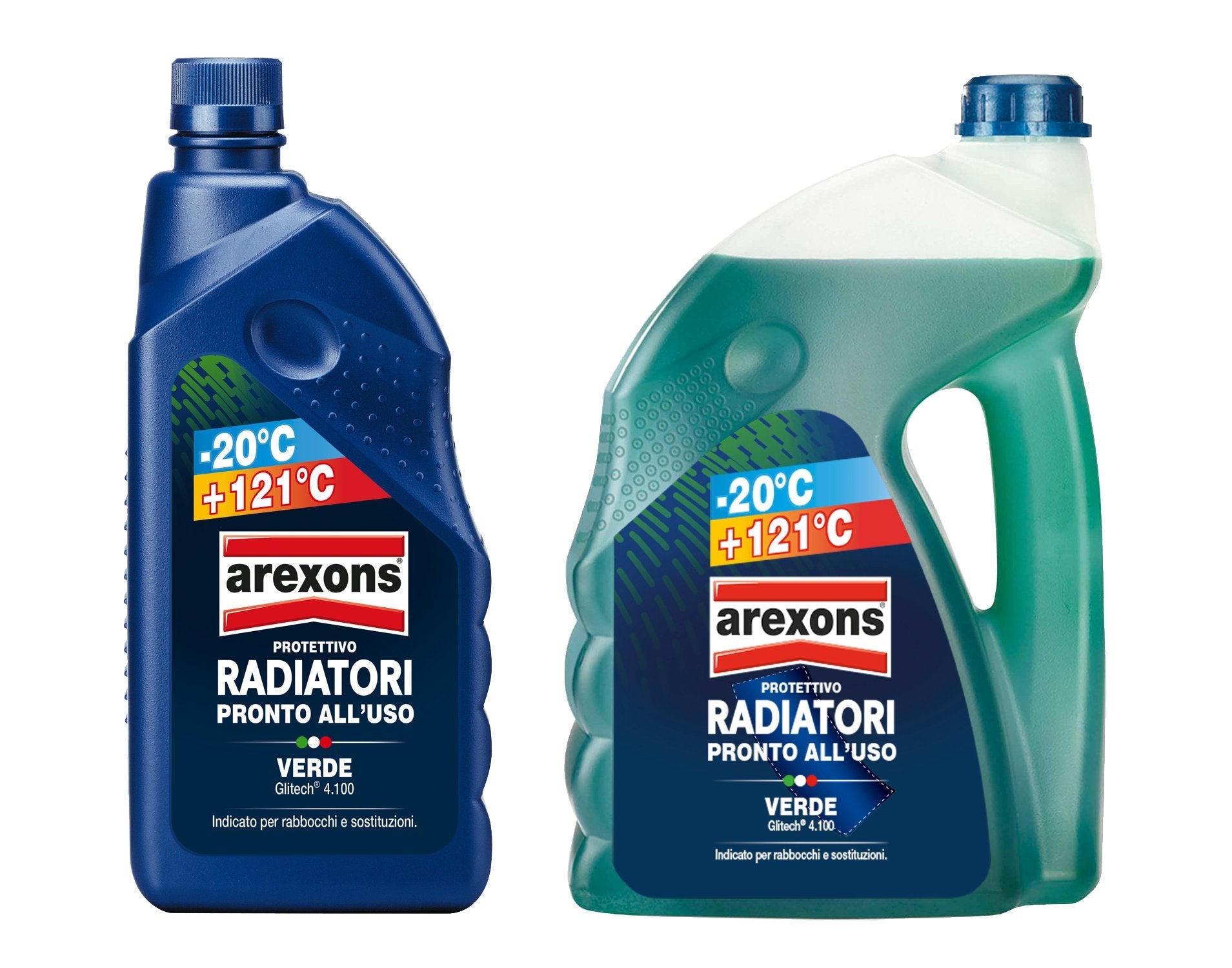 Liquido radiatori pronto all'uso verde Arexons 1 lt - HD casa