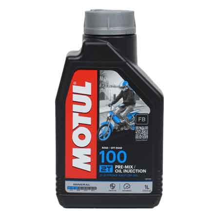 Lubrificante moto 100 2 tempi Motul 1 lt - HD casa