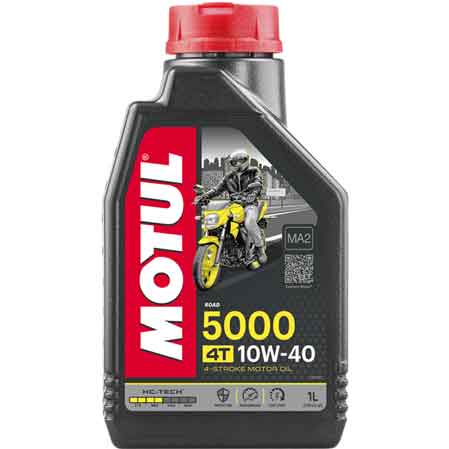 Lubrificante moto 5000 10W-40 4 tempi Motul 1 lt - HD casa