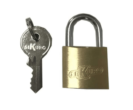 Lucchetto ad arco standard con chiave ka Sikuro 40 mm - HD casa