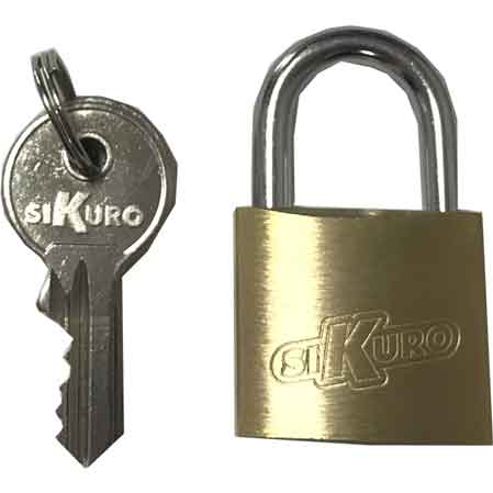 Lucchetto ad arco standard con chiave ka Sikuro 50 mm - HD casa
