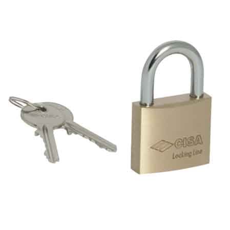 Lucchetto ad arco standard locking line CISA 70 mm - HD casa