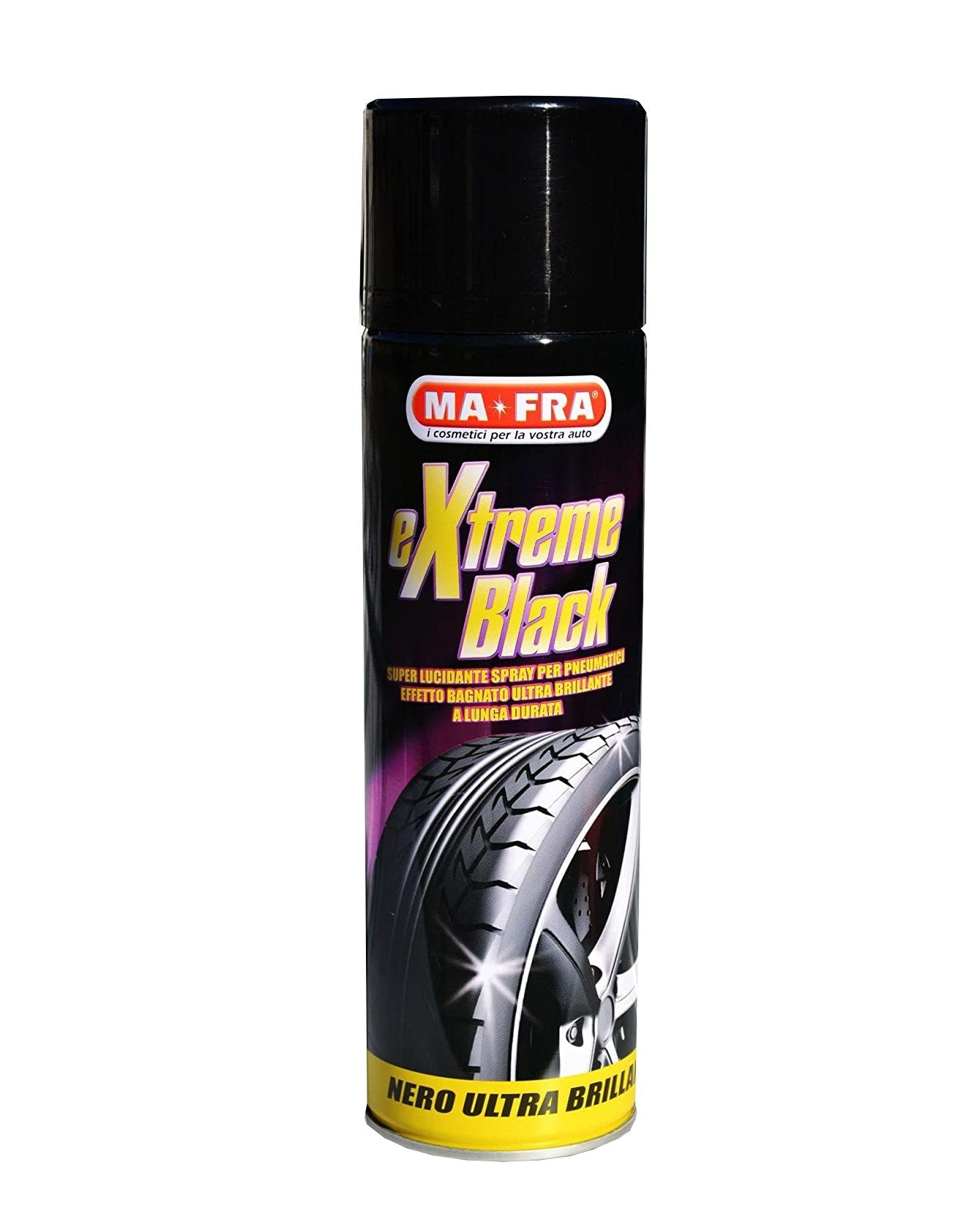 Lucida gomme extreme black spray Ma-fra 500 ml - HD casa