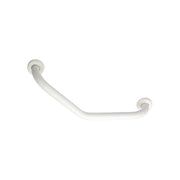 Maniglione di sostegno angolare a 45° per disabili 50 cm - bianco - HD casa