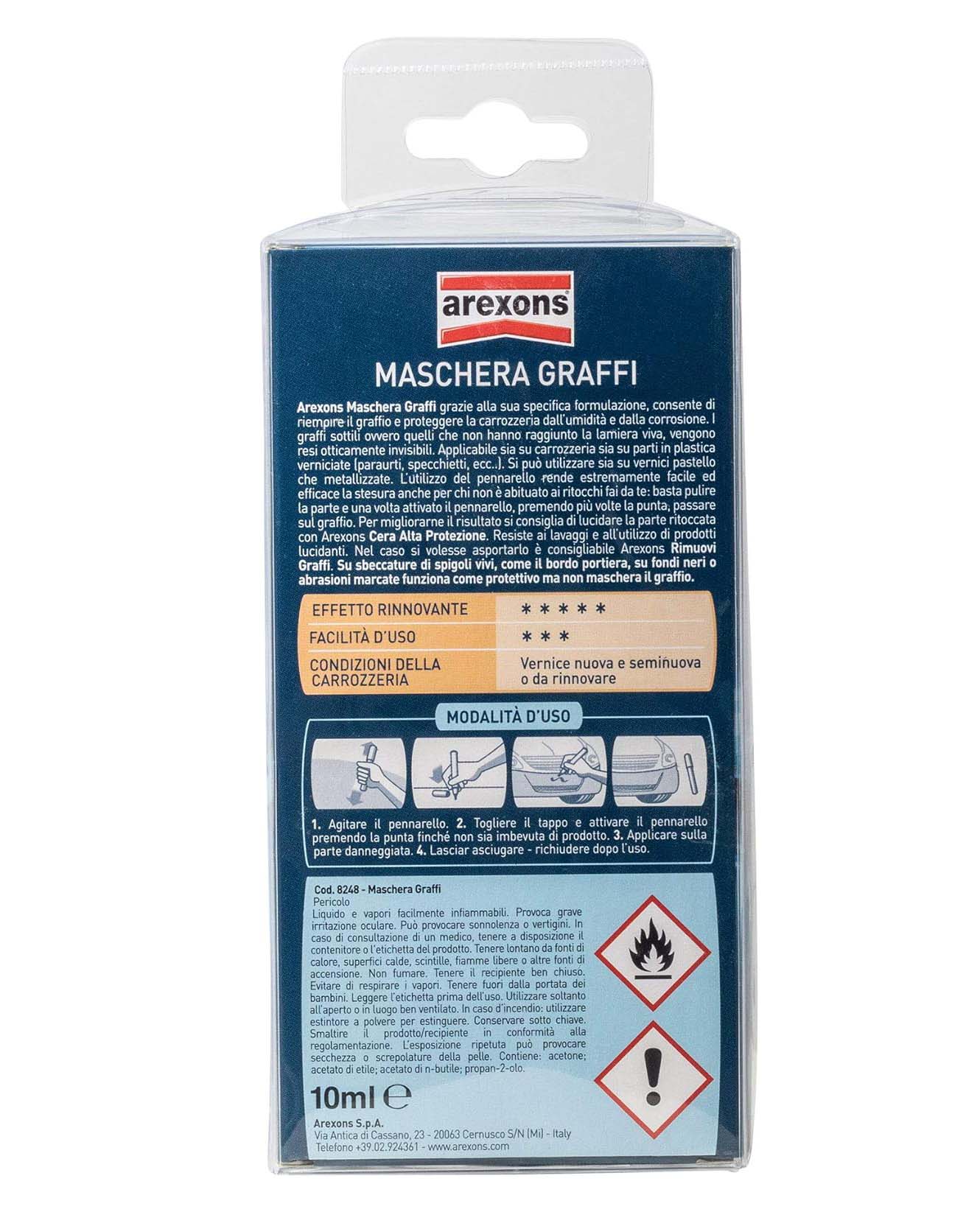 Maschera graffi Arexons - HD casa