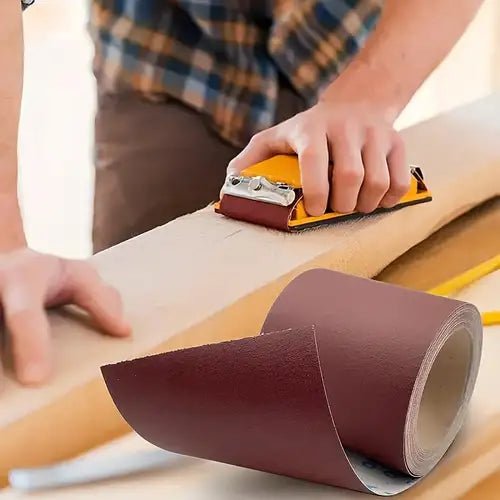 Mini rotolo carta abrasiva Cardinale grana 80 - rotolo mm 115x5mt - HD casa
