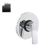 Miscelatore doccia ad incasso una via nero opaco modello Kora - HD casa