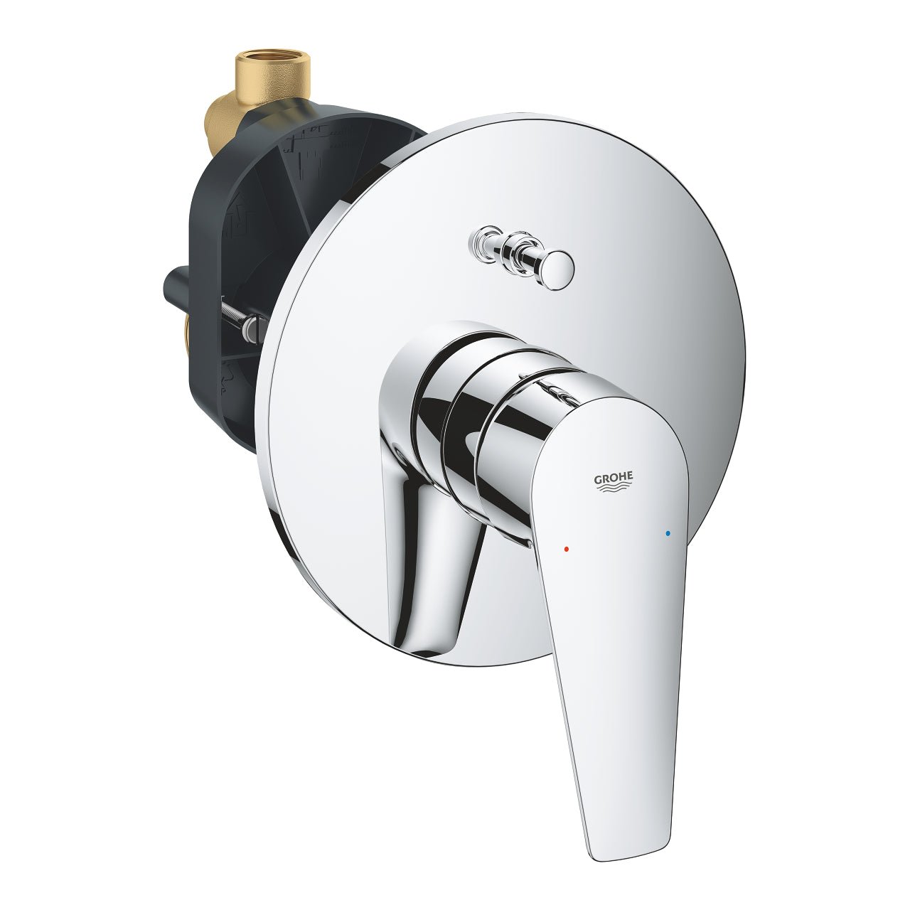 Miscelatore doccia Grohe - BauEdge monocomando con deviatore - HD casa